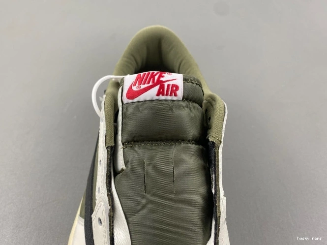Rep Husky X TRAVIS MEDIUM DM7866-200 JORDAN AIR OG OLIVE LOW SCOTT 1 0712